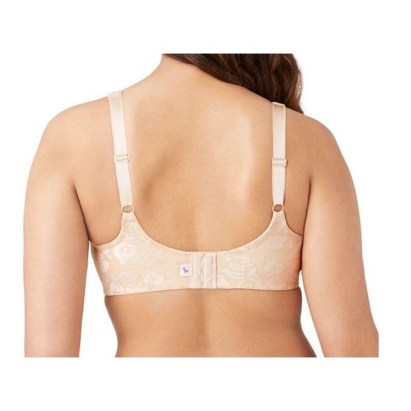 Wacoal Modest Beige Awareness Full Figure Seamless Wire Free Bra Size 44DDD - Picture 7 of 8